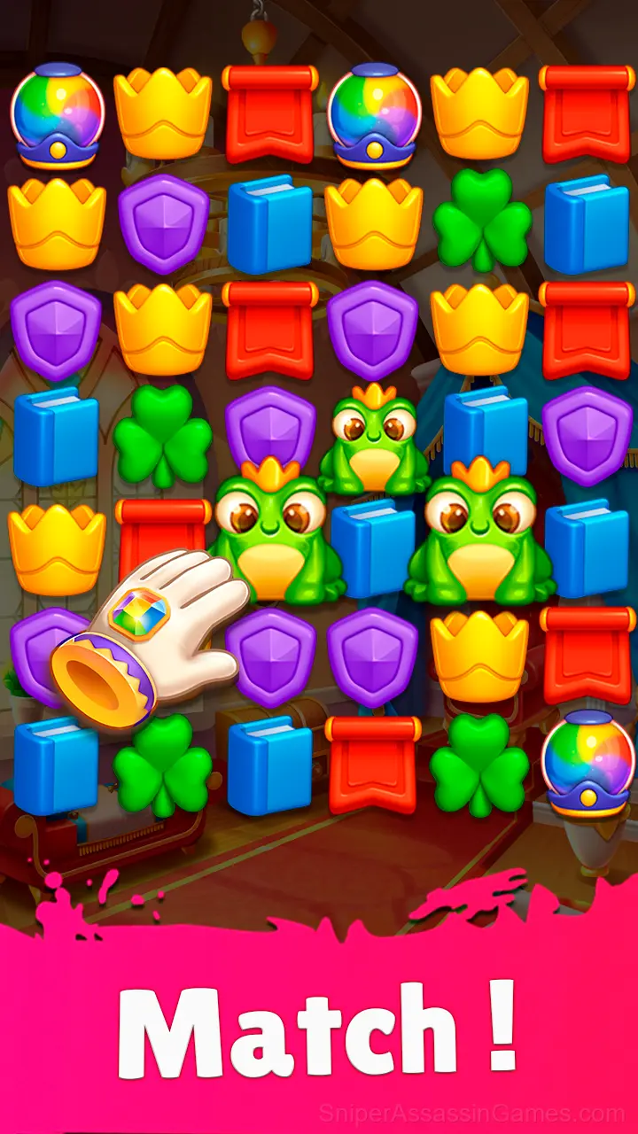 Kingdom match gameplay screenshot 2