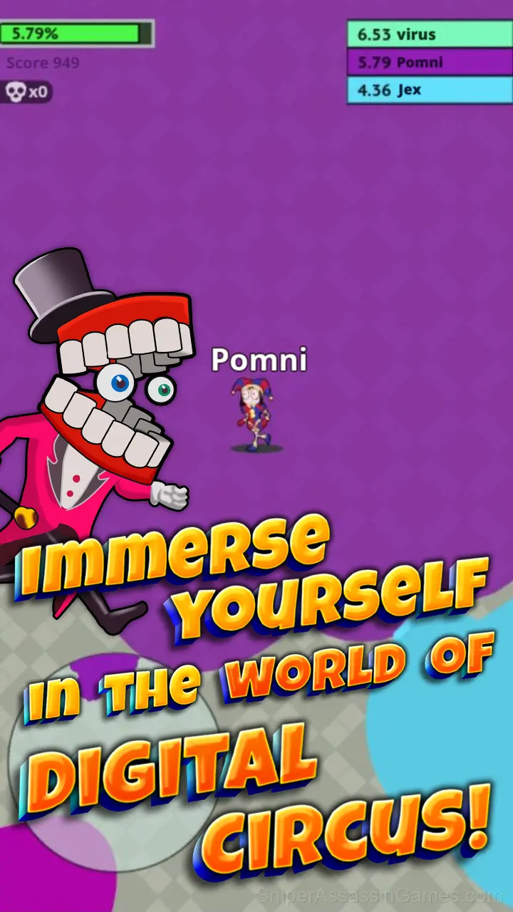 Digital Circus IO gameplay screenshot 4