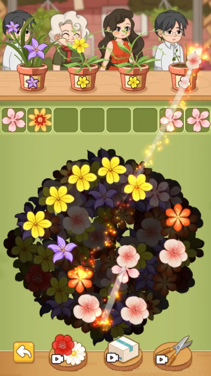 Merge Flower gameplay screenshot 3