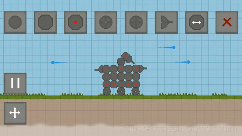 Robot designer gameplay screenshot 2