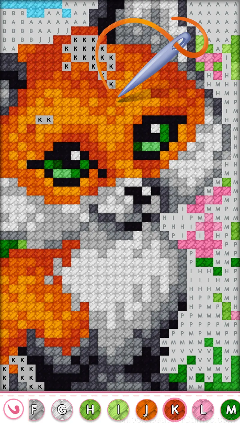 Cross Stitch Masters gameplay screenshot 1