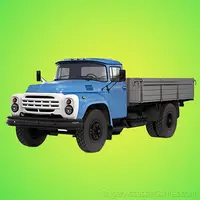 Simulator of a powerful truck ZIL 130