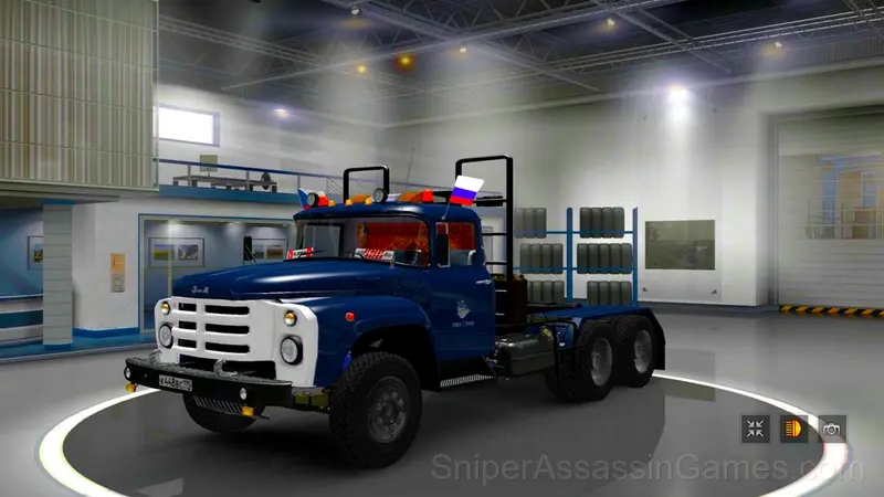 Simulator of a powerful truck ZIL 130 gameplay screenshot 1