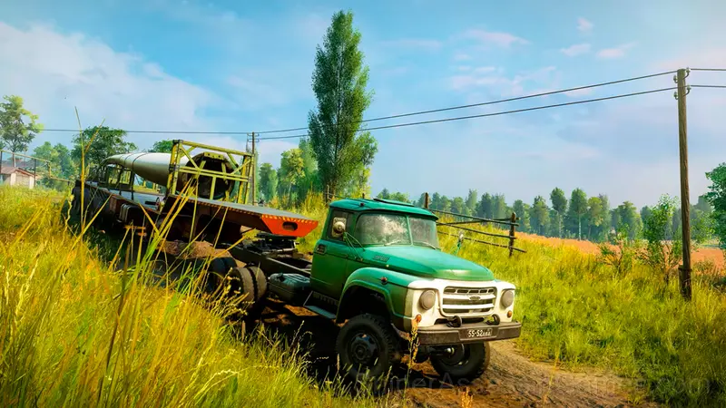 Simulator of a powerful truck ZIL 130 gameplay screenshot 4