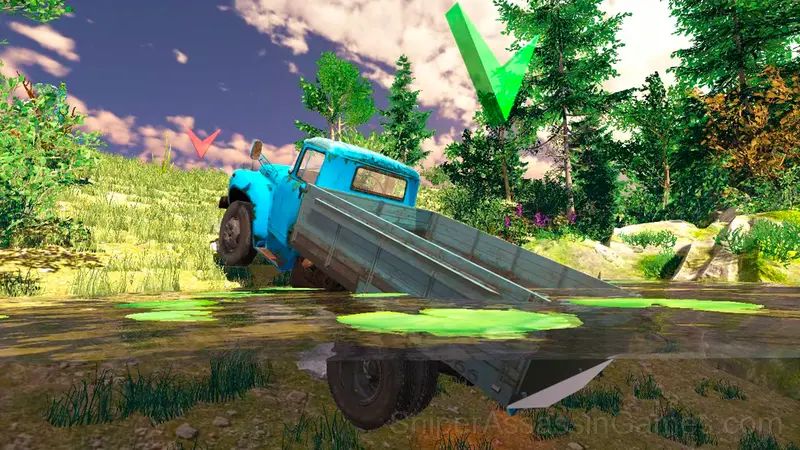 Simulator of a powerful truck ZIL 130 gameplay screenshot 5