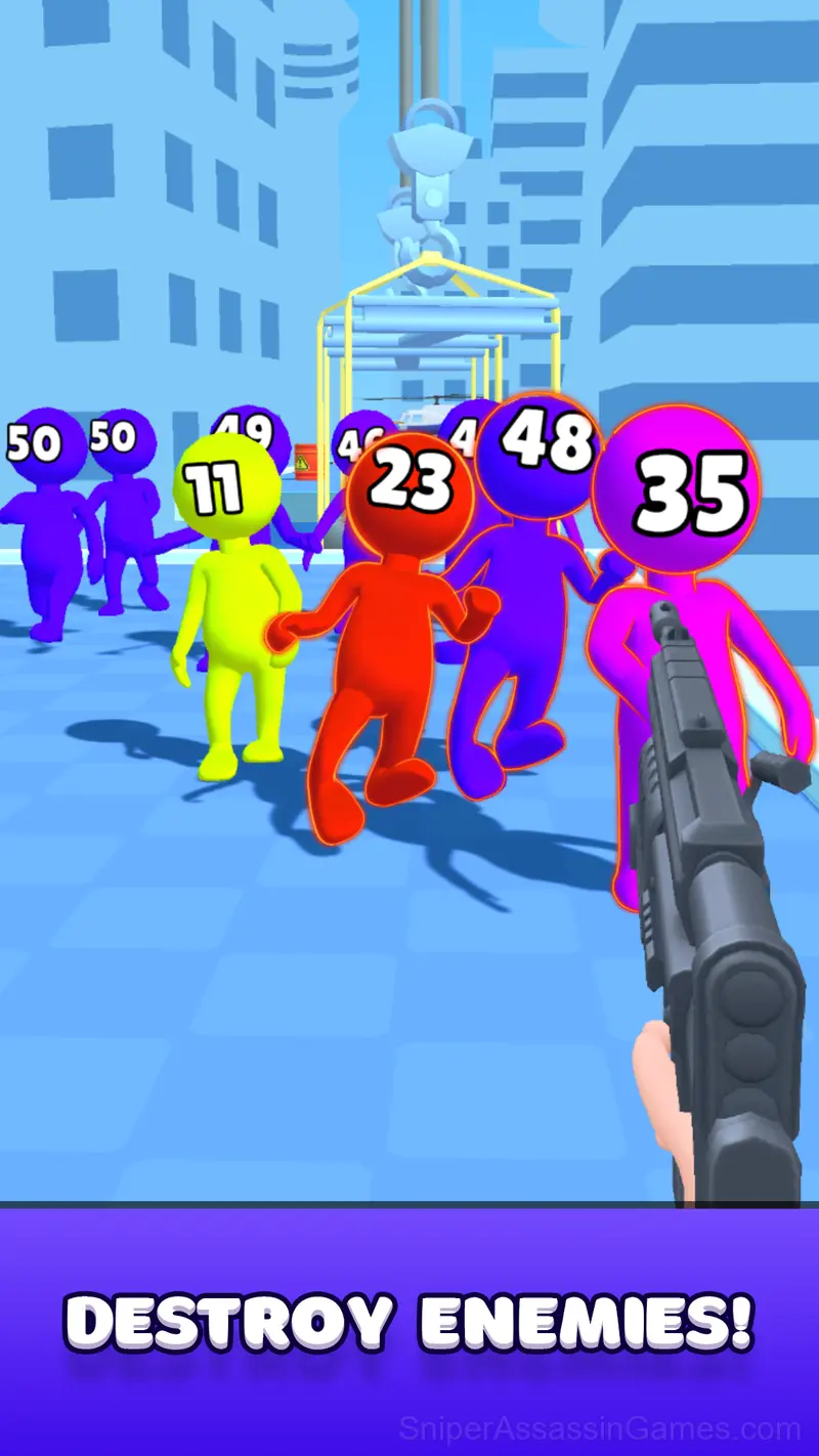 Gun's Master: Upgrade Weapon! gameplay screenshot 1