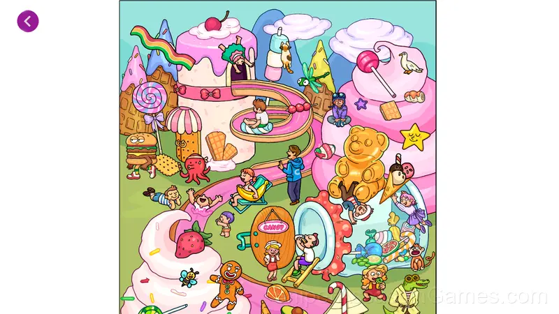 Stickers by numbers gameplay screenshot 3