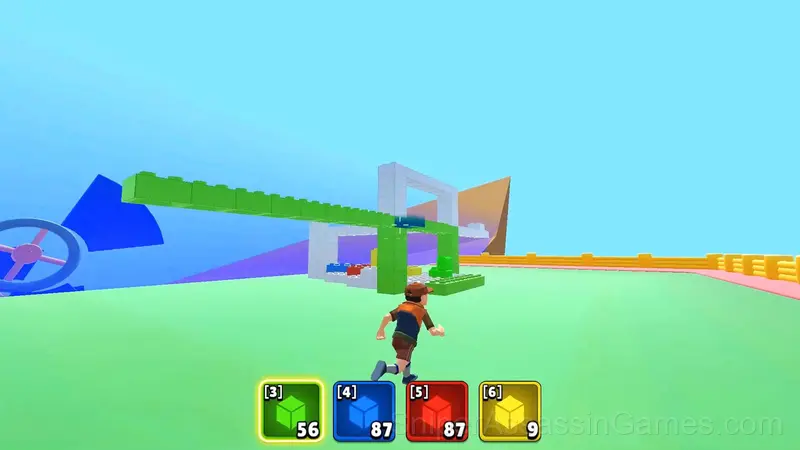 Downhill on a Craft car gameplay screenshot 1