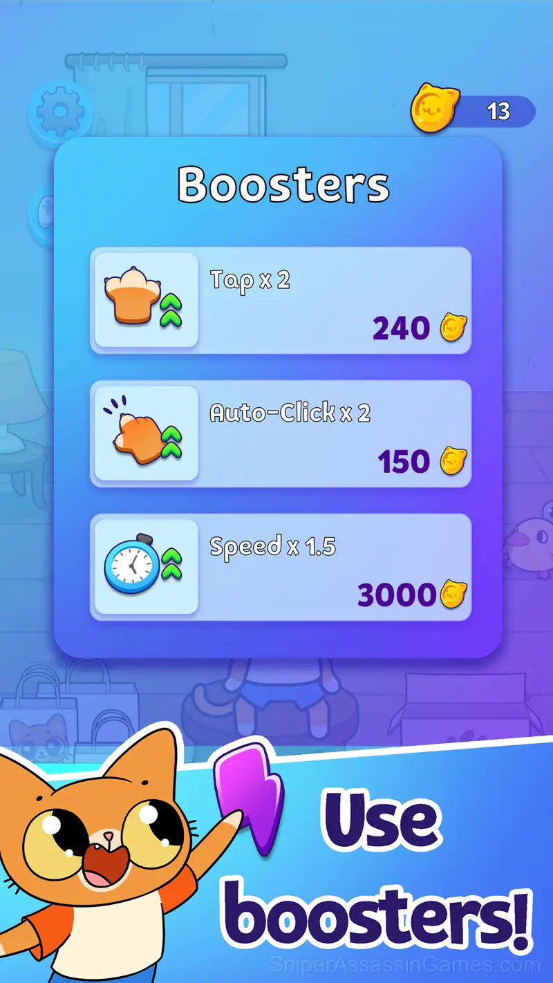 Simba Clicker gameplay screenshot 1