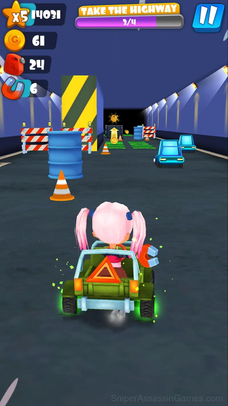 Kart Hooligans gameplay screenshot 1