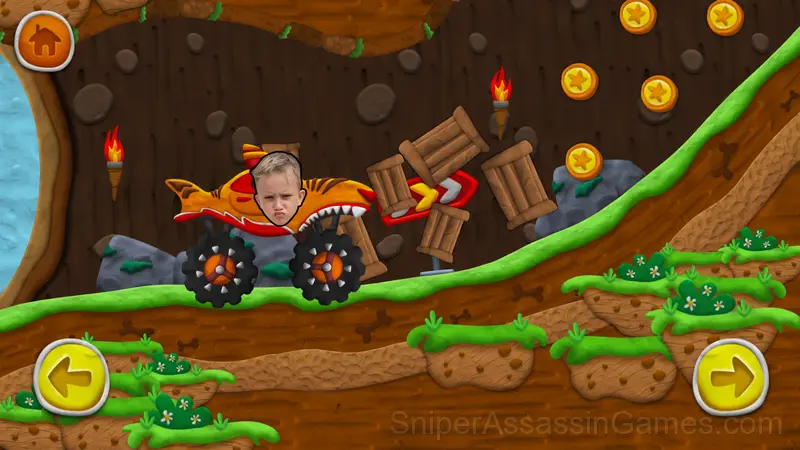 Vlad and Niki: Plasticine cars gameplay screenshot 4