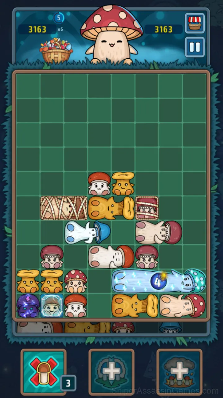 Mushroom Blocks gameplay screenshot 1