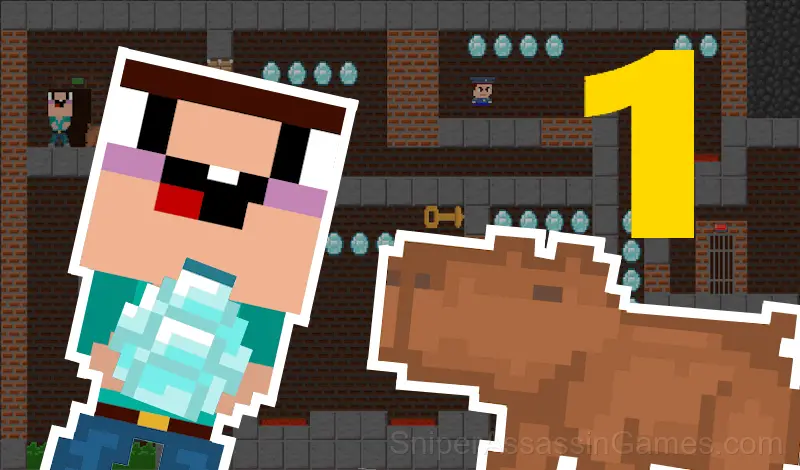 Play Nubik and Capybara: Prison Break