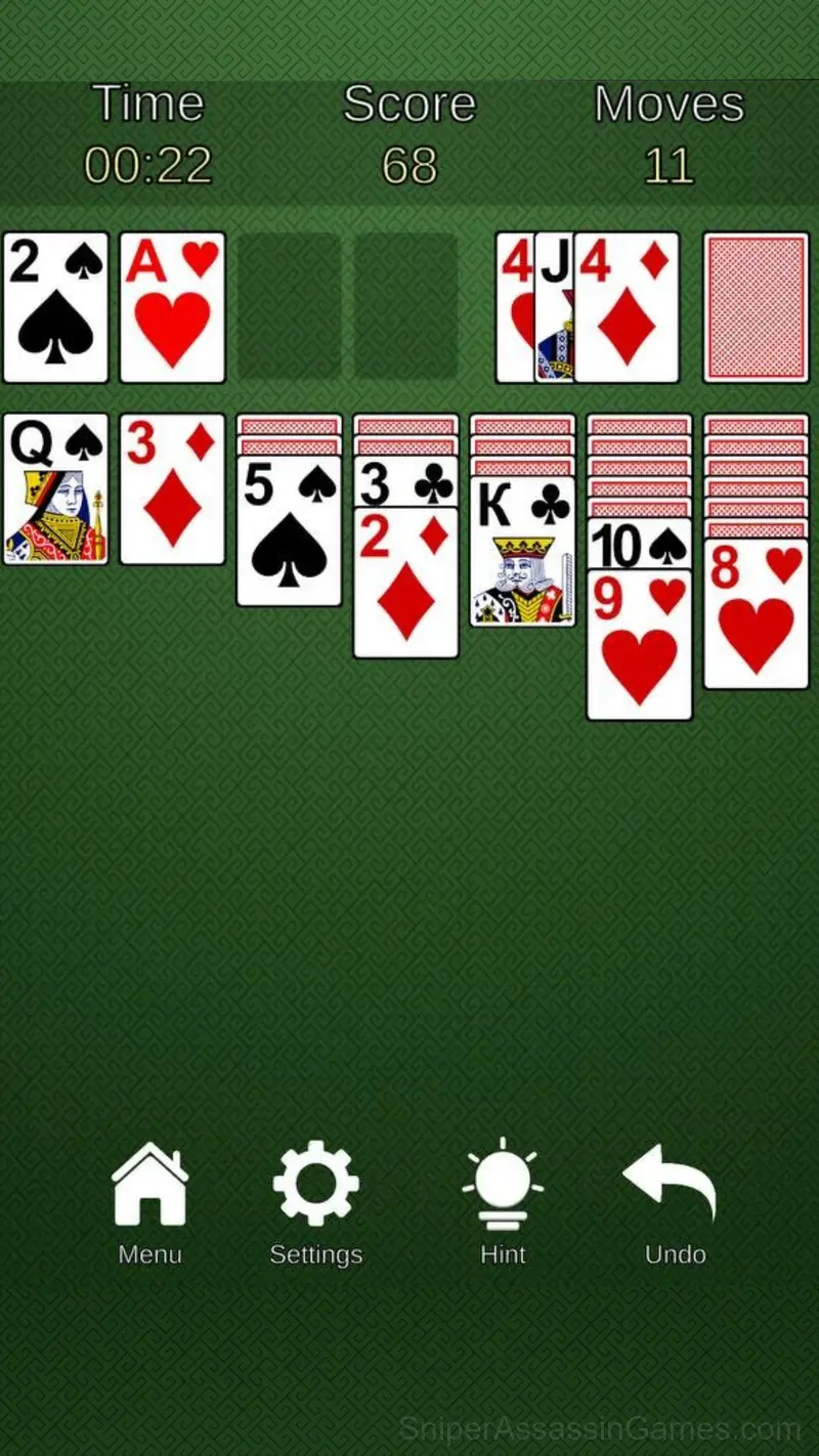 Klondike: Solitaire 1/3 cards for free gameplay screenshot 1