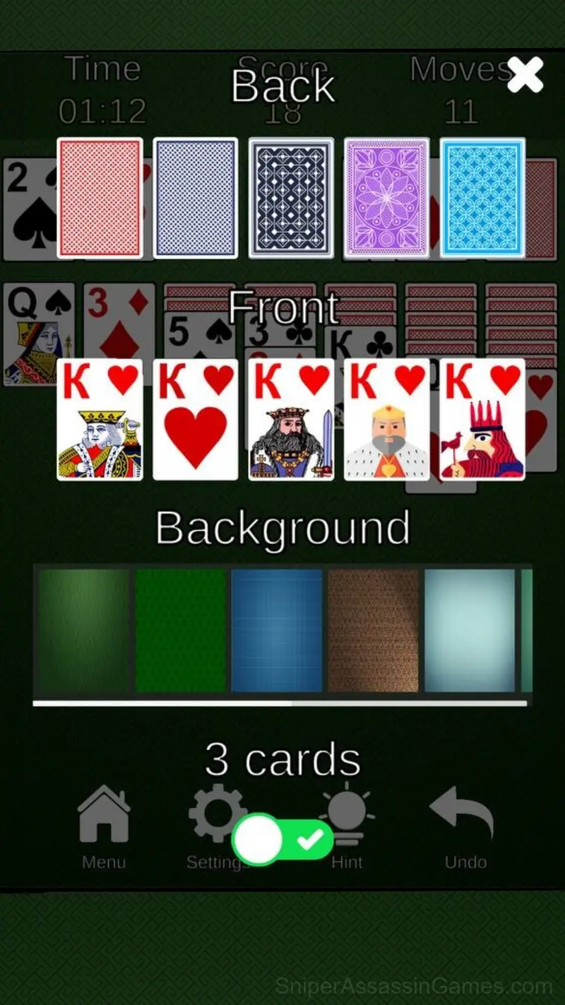 Klondike: Solitaire 1/3 cards for free gameplay screenshot 4