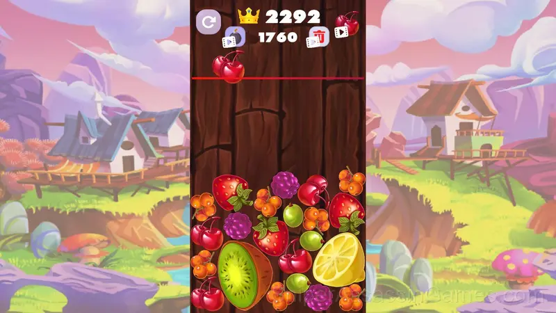 Fruit fusion gameplay screenshot 3