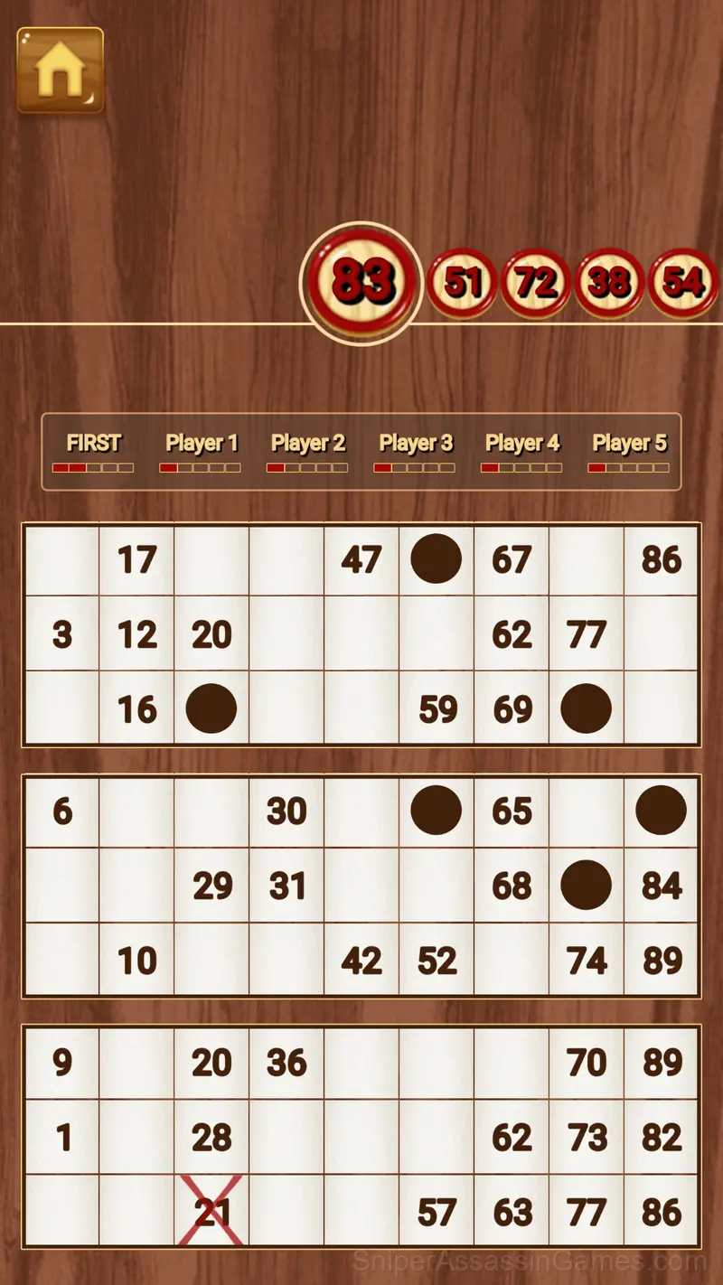 Lotto in English gameplay screenshot 1