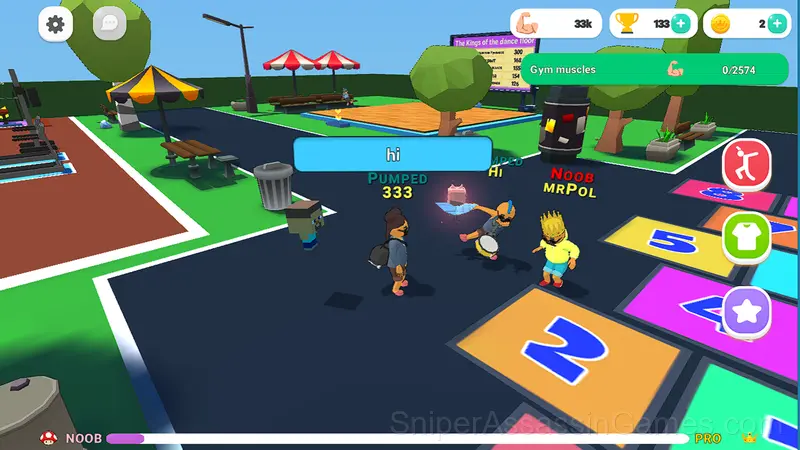 Obbi: Kings of the IO Playground gameplay screenshot 1