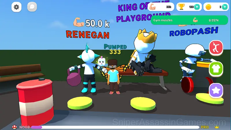 Obbi: Kings of the IO Playground gameplay screenshot 2