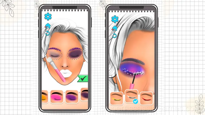 Face Chart - Makeup Guru gameplay screenshot 2