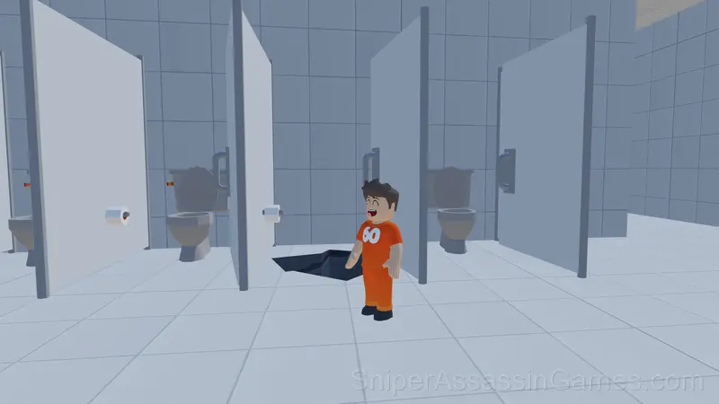 Obby: Escape from Barry Prison gameplay screenshot 2