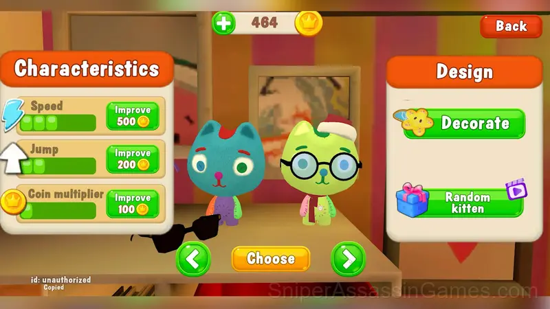 Design your Kitten Mormitten gameplay screenshot 2
