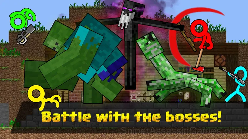 Epic Battle: Super Fighters gameplay screenshot 1