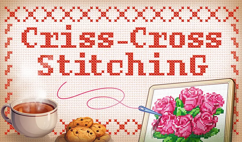Play Criss-Cross Stitching