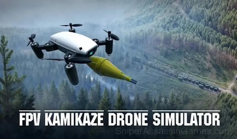 Play FPV Kamikaze drone simulator