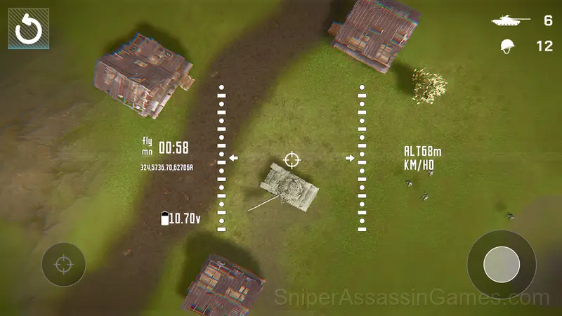 FPV Kamikaze drone simulator gameplay screenshot 2