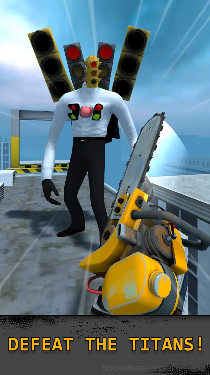 Chainsaw Man 3D! Titan men are coming! gameplay screenshot 1