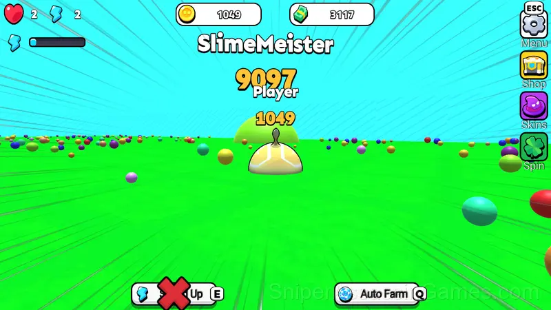 Slime King: Evolution gameplay screenshot 1