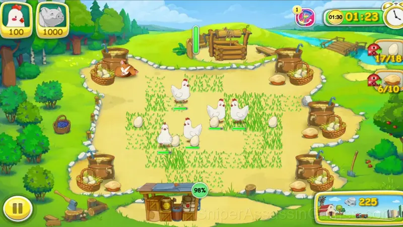 Jolly Days Farm gameplay screenshot 4