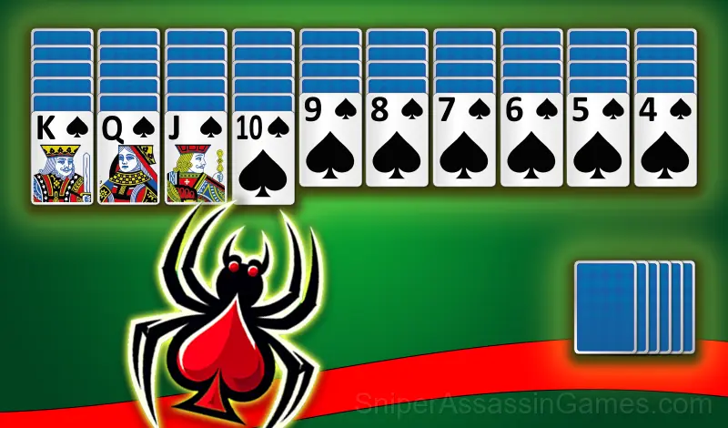 Play Solitaire Spider - Deluxe