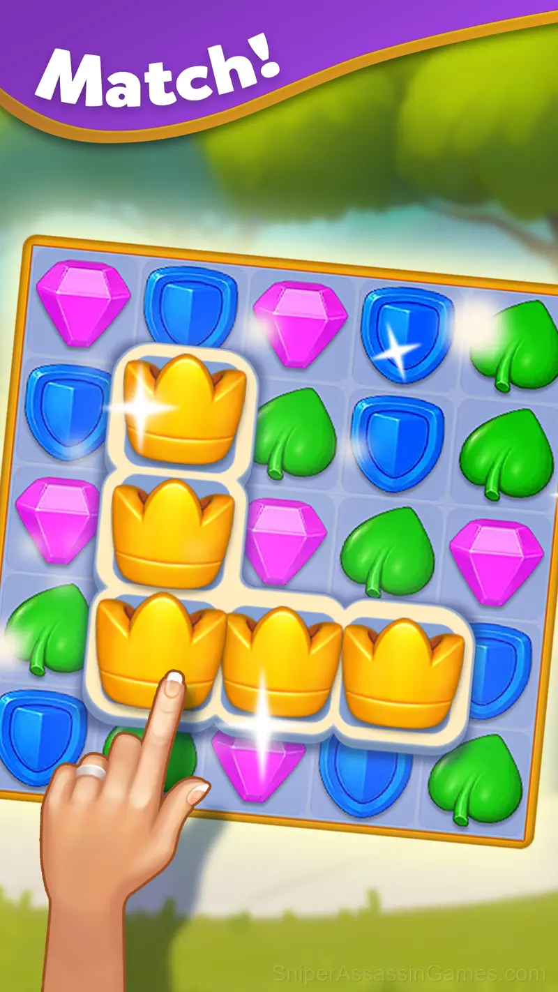 Magic Match 3 gameplay screenshot 1