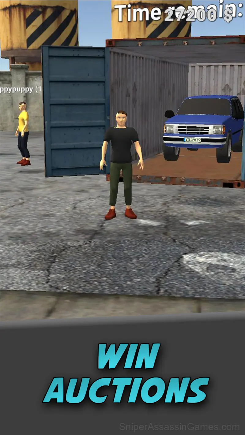 RP: Container auction gameplay screenshot 2