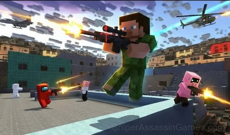Play Noob STRIKE 3D