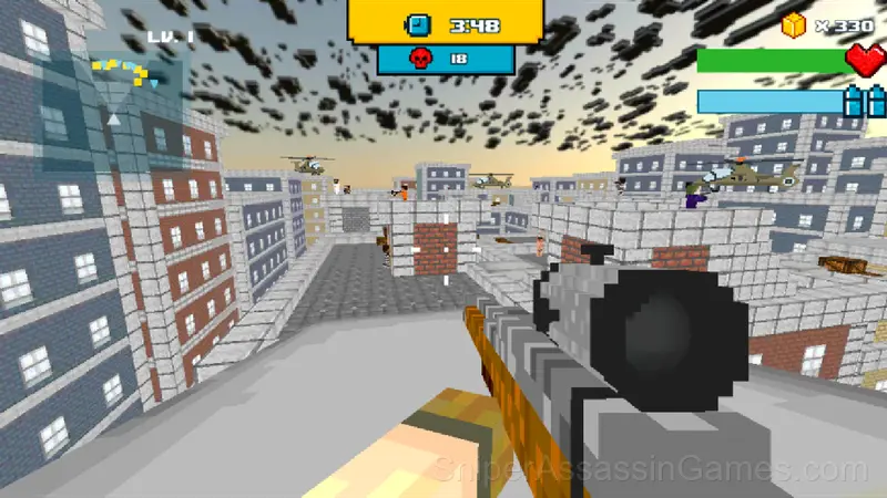 Noob STRIKE 3D gameplay screenshot 2