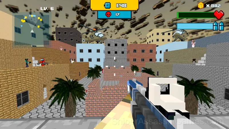 Noob STRIKE 3D gameplay screenshot 4