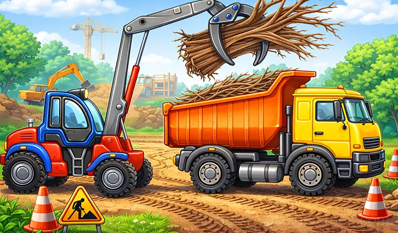 Play Construction Truck: Building Games for Kids