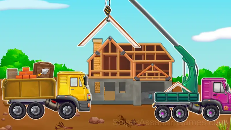 Construction Truck: Building Games for Kids gameplay screenshot 3