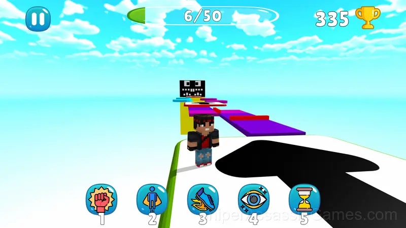 Robby Superhero Obby gameplay screenshot 1