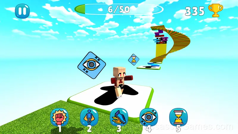 Robby Superhero Obby gameplay screenshot 2