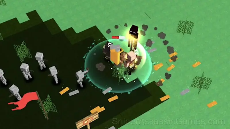 Pixel Craft - Zombie Apocalypse gameplay screenshot 4