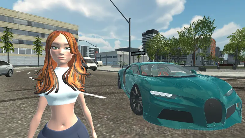 Ride a Girlfriend in Banana CLS 63 gameplay screenshot 4
