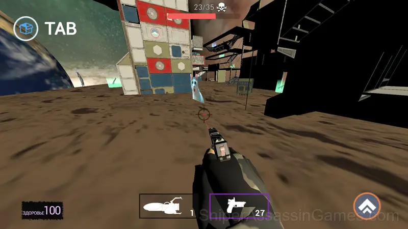 Nextbots: Backrooms Sandbox gameplay screenshot 1