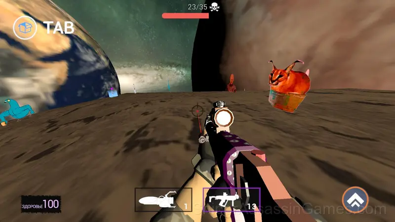 Nextbots: Backrooms Sandbox gameplay screenshot 2