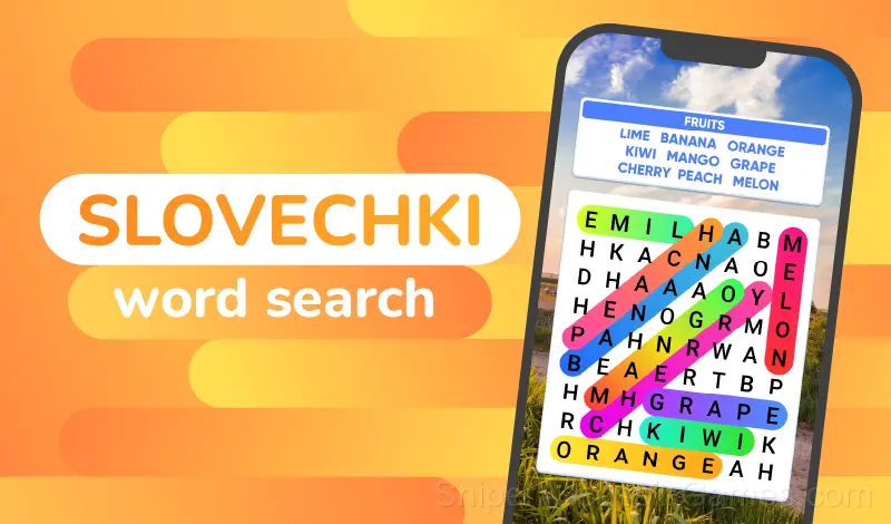 Play Slovechki: Word Search