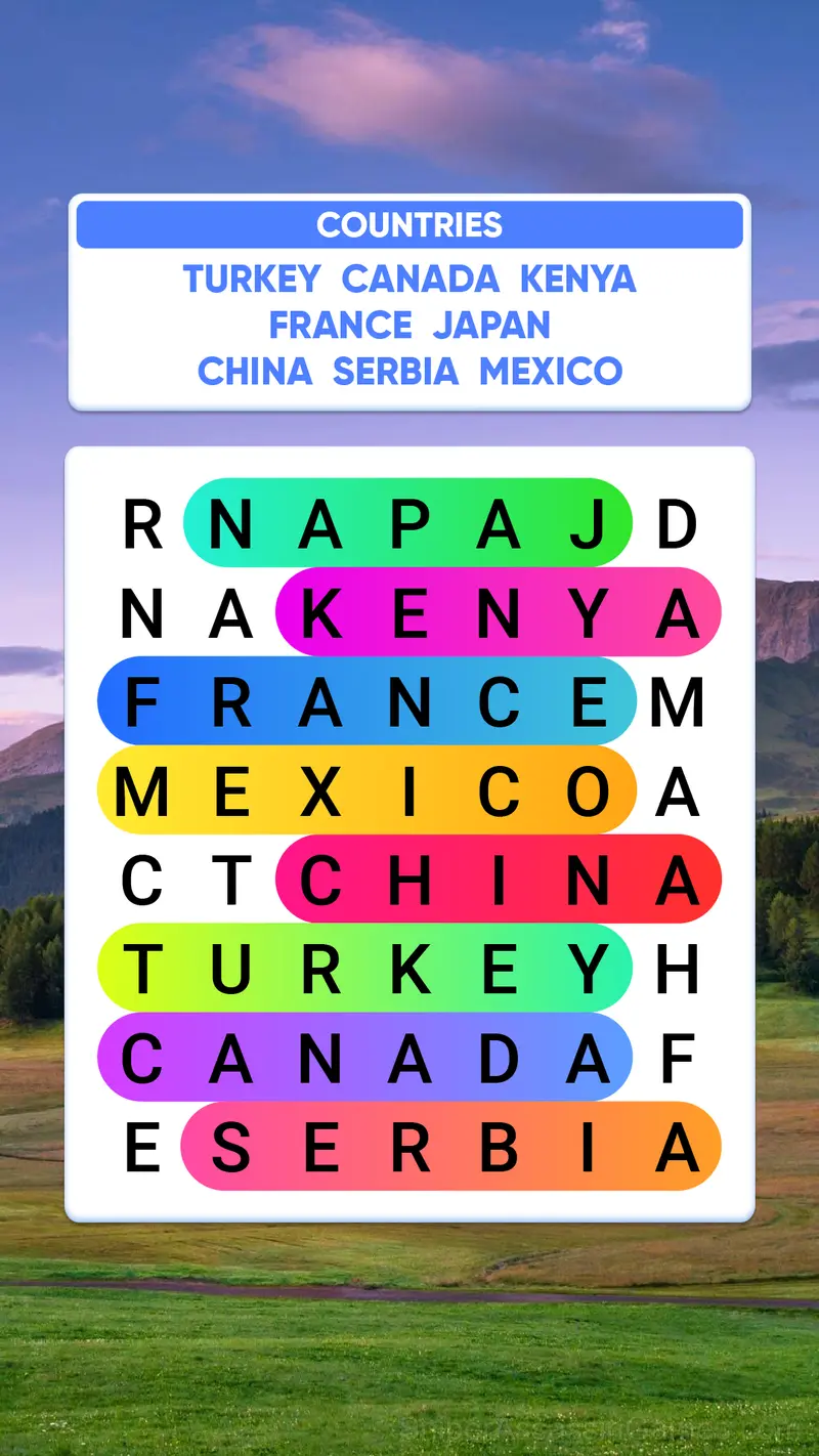 Slovechki: Word Search gameplay screenshot 2