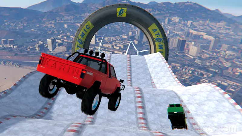 Ice drop: GTA 5 Online gameplay screenshot 1